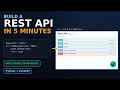 Build a Working REST API in 5 Minutes Step-by-Step No Experience