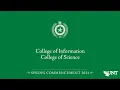 Info Science UNT Commencement Spring 2024