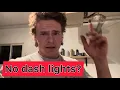 Dash Lights do not work come on Easy fix to a common problem