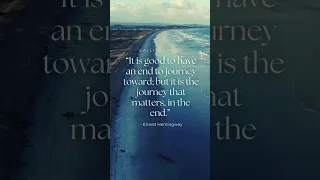 I DON’T THINK IT MATTERS IN THE END THAT WE SUCCEED AT WHAT WE SET OUT TO DO. #shorts #adventure