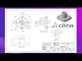 CATIA V5 DRAFTING EXERCISE BRACKET - BASIC DETAIL DRAWING TITLE BLOCK TO PRINT SETUP PDF