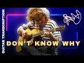 Pat Metheny – Don’t Know Why | Jazz Guitar Masterpiece • Transcription + TAB