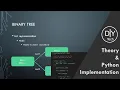 Binary Tree in List Form in Python Theory Implementation Data Structures and Algorithms