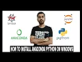 How To Install Anaconda Python On Windows How To Install Anaconda 3 English
