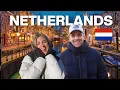 Flying Delta One to Amsterdam 🇳🇱 Christmas Markets, Canals \u0026 Cozy Streets