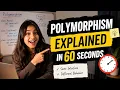 Polymorphism Explained in 60 Seconds Python OOP Made Easy Interview Question