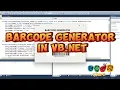 Barcode generator in VB Net