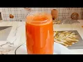 Download Lagu HOW TO MAKE GRAPEFRUIT CARROT GINGER JUICE #howtomake #recipe 