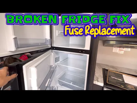 Download MP3 Furrion 12 volt RV Fridge Not Working, troubleshooting, fuse replacement Grand Design Transcend