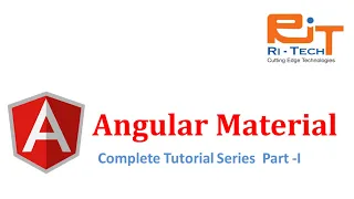 Angular Material Tutorial - Part I