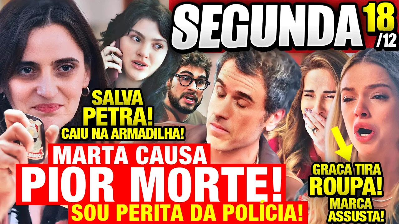 TERRA E PAIXÃO - Capítulo de hoje 18/12 SEGUNDA - Resumo Completo da Novela Terra e Paixão Hoje