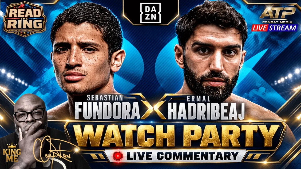 FUNDORA vs HADRIBEAJ LIVE 🥊 Watch Party + Figueroa vs Kameda | Live Commentary 2026-10-18 01:01