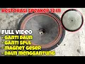 Lagu Restorasi speaker rusak parah, full video ceksound