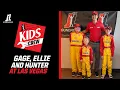 JL Kids Crew 2025 Gage Ellie Hunter at Las Vegas