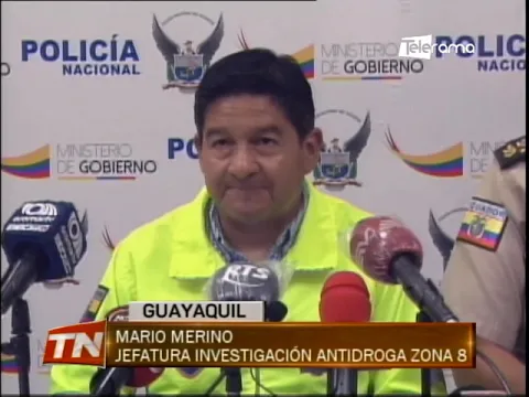 La policía decomisó más de una tonelada de droga en el puerto marítimo