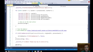 Process Listing APIs WTSEnumerateProcessesEx Part 1