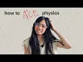 I aced physics at ucla here s how