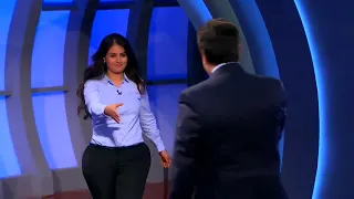 اجمل فتاة مغربية ظهرت في برنامج المسامح كريم واعجاب الجمور الشديد برقتها وتعاطف جورج قرداحي معها 