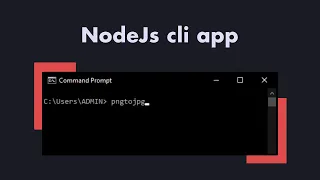 javascript cli application using nodejs
