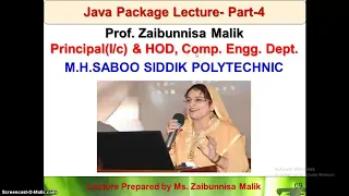 JAVA PACKAGE PART-4