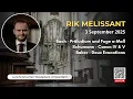 Download Lagu Rik Melissant - Lunch Recital  - 3 September 2025