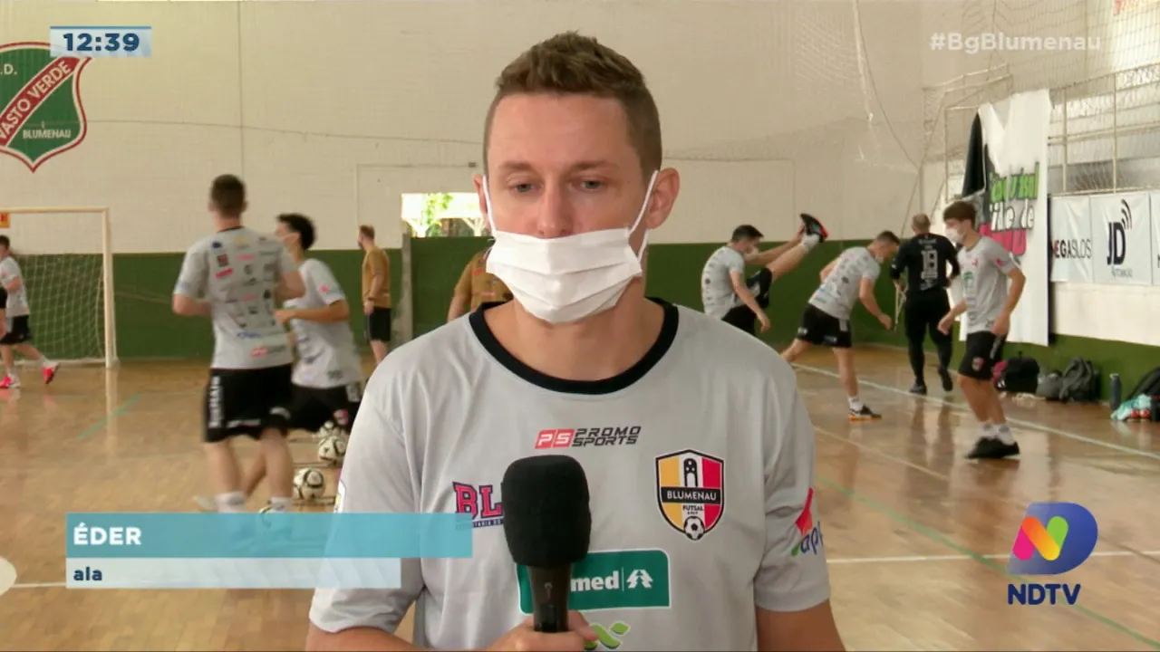 Blumenau Futsal reforça equipe para temporada com três competições