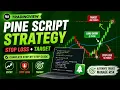 TRADING VIEW-PINE SCRIPT HOW TO CREATE A STRATEGY WITH STOPLOSS AND TARGET