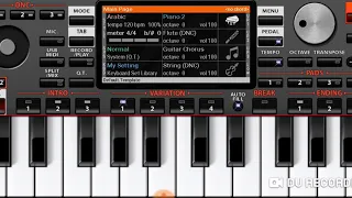 تعليم اغنيه يا ليلي ويا ليلا على البيانو 