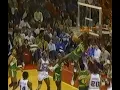 Dale Ellis - Rare Baseline Dunk On Cliff Robinson