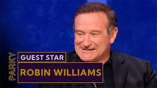 he couldn t stop laughing robin williams destroys the interview parkinson