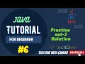 Practice Set-2 solution basics of java questions Tutorial