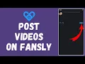 How to Post s on Fansly 2024 Fansly Tutorial