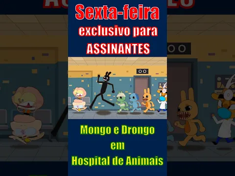Mongo e Drongo no Hospital de Animais do Roblox - Sexta-feitra! (EXCLUSIVO p/ assinantes do Hotmart)