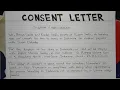 How To Write A Consent Letter Step by Step Guide Writing Practices