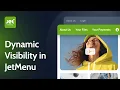 Show or Hide WordPress Menu Items by User Role with JetMenu Part 2 of 2