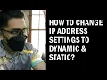 I-setup ang IP Address ng Computer sa Static o Dynamic