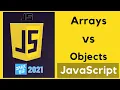 Array vs object javascript with example Updated 2021