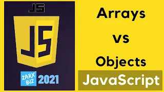 Array vs object javascript with example Updated 2021