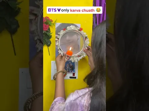 BTS bahu on karwachauth #shorts #bts