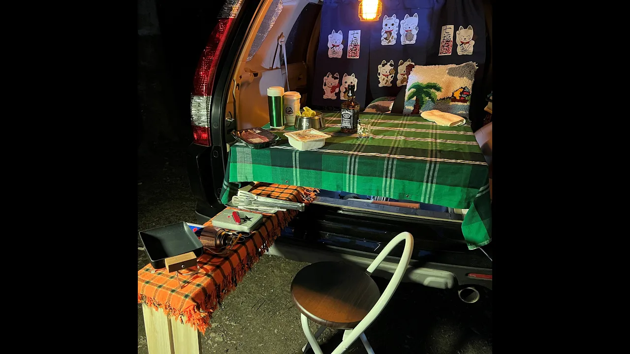 HONDA CRV 2nd Gen. Camper Conversion 休旅車改成可躺平、可工作、可休閒的空間
