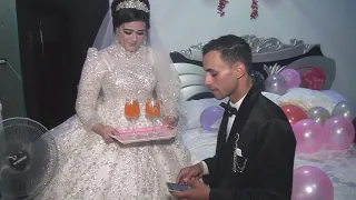 العريس احرج العروسه اخر احراج ومن زعلها شوف عملت ايه قلب عليها الشقه 