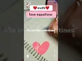 Math love equations to try this valentines day part 1