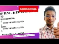 If else nested if else statement in java with example simple explanation Learn java in marathi