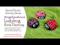 Ladybug Rock Painting