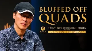 Download Bluffed off Quads!! Crazy hand from Triton Poker Montenegro 2019 MP3