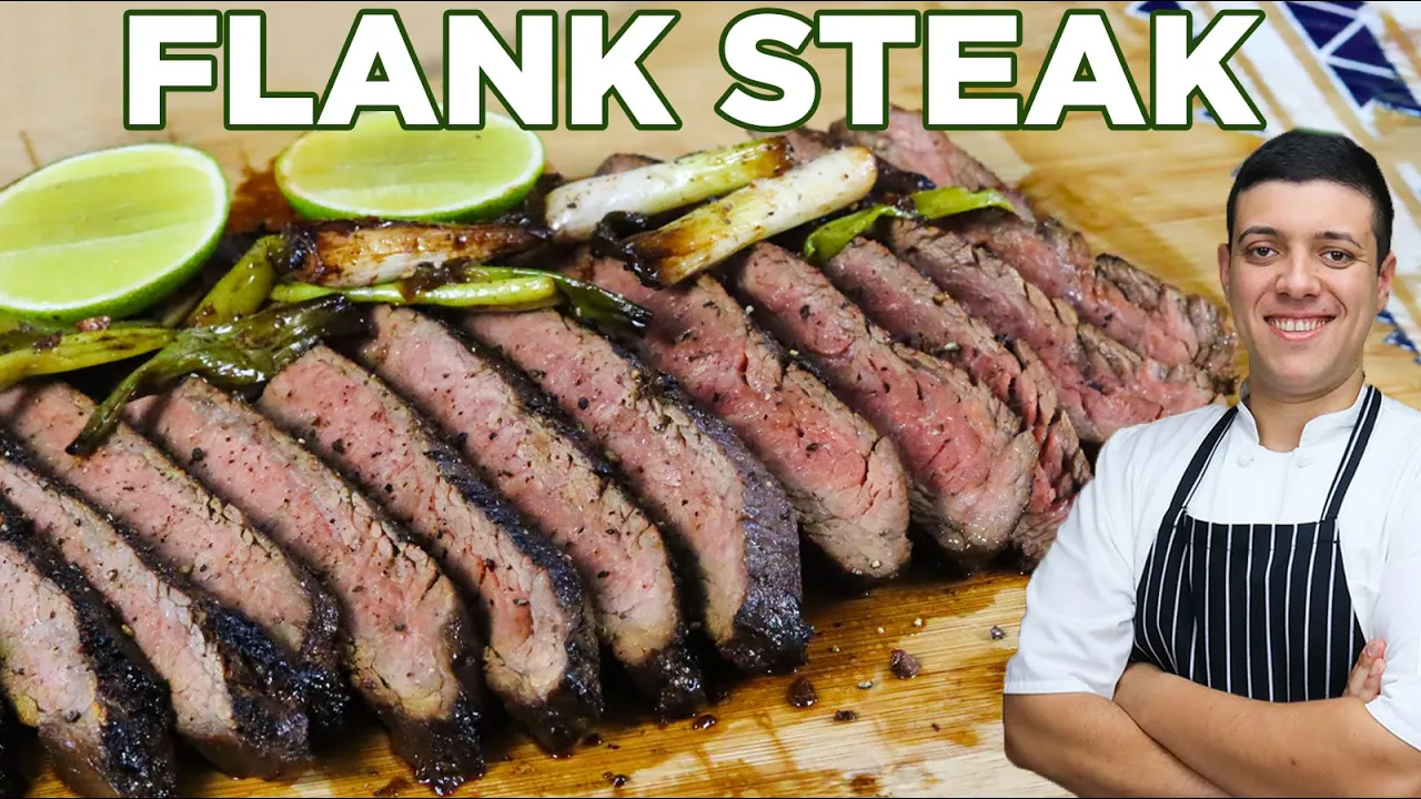 Tender Flank Steak   Cast Iron Recipe by Lounging with Lenny