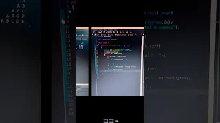 Alphabet pattern programs in java
