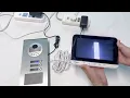 Tuya intercom 3 Units Apartment intercom system Aluminum Alloy Camera 7 Monitor