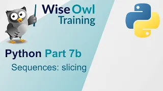 Python Part 7b - Sequences slicing
