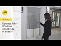 How to Operate Pella Lifestyle Windows with Blinds and Shades